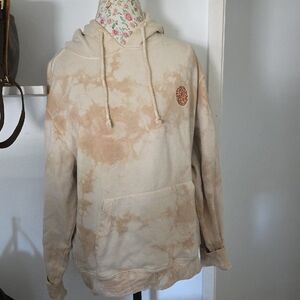 Unisex  Cream Hoodie Sweater  SIZE S/M